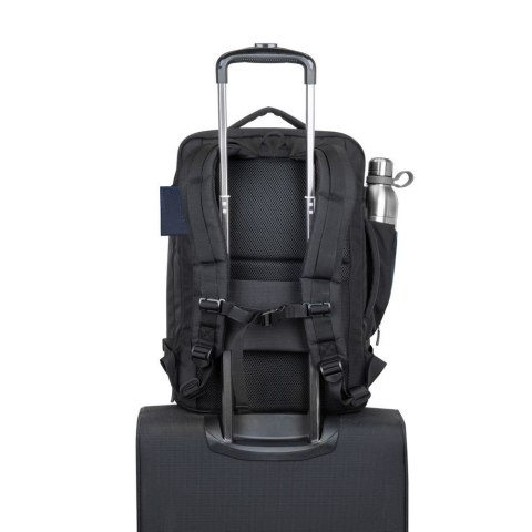 RIVACASE PLECAK PODRÓŻNY NA LAPTOP 17,3" TEGEL, CZARNY, 23L, MATERIAŁ WODOODPORNY, KIESZENIE NA UBRANIA, TABLET, SMARTFON RivaCase