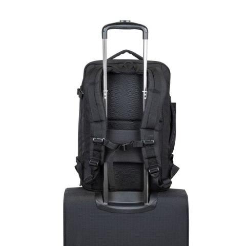 RIVACASE PLECAK PODRÓŻNY NA LAPTOP 17,3" TEGEL, CZARNY, 23L, MATERIAŁ WODOODPORNY, KIESZENIE NA UBRANIA, TABLET, SMARTFON RivaCase