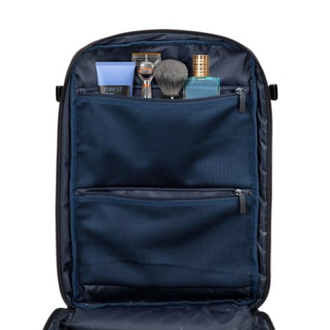 RIVACASE PLECAK PODRÓŻNY NA LAPTOP 17,3" TEGEL, CZARNY, 23L, MATERIAŁ WODOODPORNY, KIESZENIE NA UBRANIA, TABLET, SMARTFON RivaCase