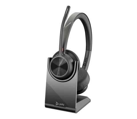 Słuchawki Poly Voyager 4320 USB-A Headset +BT700 dongle + podstawka ładująca 77Y99AA POLY