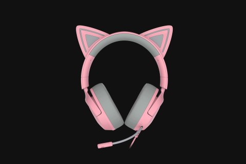 Zestaw słuchawkowy Razer Gaming Kraken Kitty V3 X Przewodowe Nauszne Mikrofon Kwarc RAZER