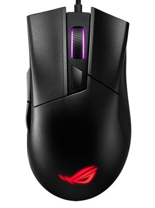 ASUS ROG Gladius II Core myszka Gaming Po prawej stronie USB Typu-A Optyczny 6200 DPI ASUS
