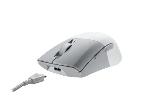 ASUS ROG Keris Wireless AimPoint myszka Gaming Po prawej stronie RF Wireless + Bluetooth + USB Type-C Optyczny 36000 DPI ASUS
