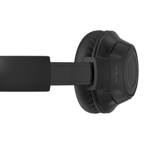 Belkin SOUNDFORM INSPIRE Zestaw słuchawkowy Przewodowy i Bezprzewodowy Opaska na głowę Połączenia/muzyka USB Type-C Bluetooth Cz Belkin