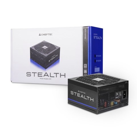 Chieftec Stealth 1000W Vega M Series SPX-1000-FC 80+ Platin moduł zasilaczy 24-pin ATX ATX Czarny Chieftec