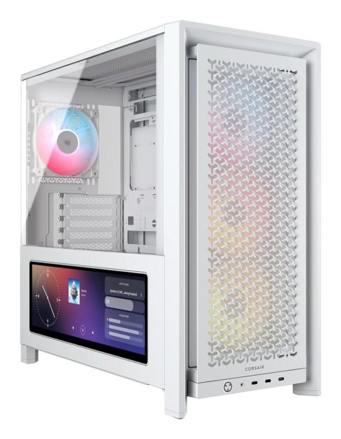 Corsair FRAME 4000D LCD RS ARGB Midi Tower Biały Corsair