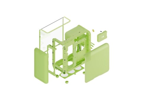 HYTE X50 Midi Tower - Matcha Milk Hyte