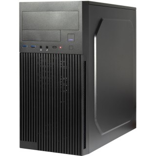 Inter-Tech IT-6521 Straight Micro Tower Czarny Inter-Tech