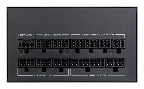 Lian Li SX0850P moduł zasilaczy 850 W 20+4 pin ATX ATX Czarny LIAN LI