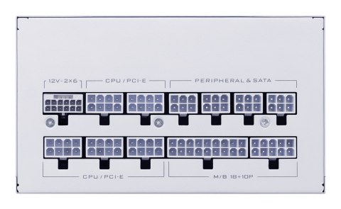 Lian Li SX1000P moduł zasilaczy 1000 W 20+4 pin ATX ATX Biały LIAN LI