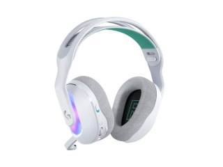 Logitech G G522 Lightspeed Zestaw słuchawkowy Bezprzewodowy Opaska na głowę Gaming USB Type-C Bluetooth Biały Logitech