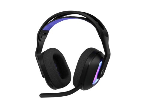 Logitech G G522 Lightspeed Zestaw słuchawkowy Bezprzewodowy Opaska na głowę Gaming USB Type-C Bluetooth Czarny Logitech