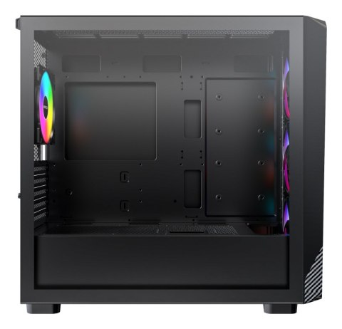 Montech X5M (B) zabezpieczenia & uchwyty komputerów Micro Tower Czarny Montech