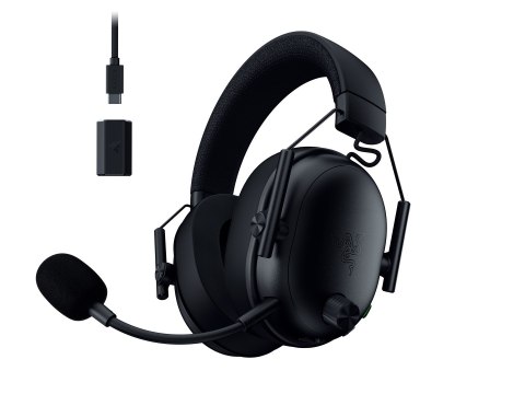 Razer BlackShark V3 Zestaw słuchawkowy Bezprzewodowy Opaska na głowę Gaming USB Type-C Bluetooth Czarny RAZER