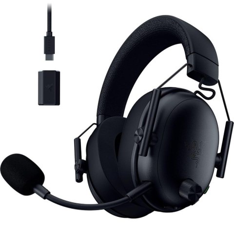 Razer BlackShark V3 Zestaw słuchawkowy Bezprzewodowy Opaska na głowę Gaming USB Type-C Bluetooth Czarny RAZER