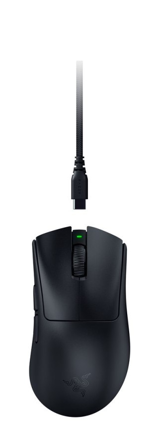 Razer DeathAdder V4 Pro myszka Gaming Po prawej stronie RF Wireless + USB Type-A Optyczny 45000 DPI RAZER