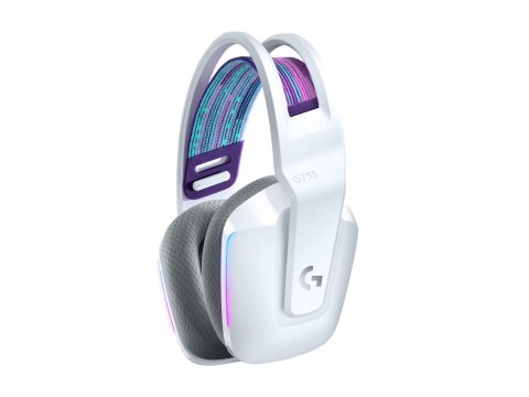 Słuchawki bezprzewodowe Logitech G733 Lightspeed Białe Logitech
