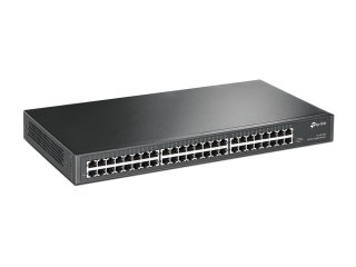 TP-Link TL-SG1048 przełącznik sieciowy Nie zarządzany Gigabit Ethernet (10/100/1000) 1U Czarny TP-LINK