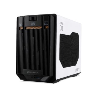 Acer Predator MI900 - Mini-ITX - Panel boczny z okienkiem - bez zasilacza - biały - USB/Audio Acer