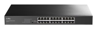 Cudy GS1024L przełącznik sieciowy Gigabit Ethernet (10/100/1000) 1U Czarny CUDY