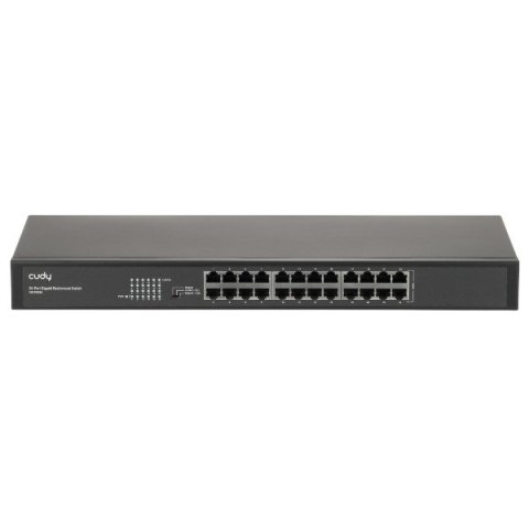 Cudy GS1024L przełącznik sieciowy Gigabit Ethernet (10/100/1000) 1U Czarny CUDY
