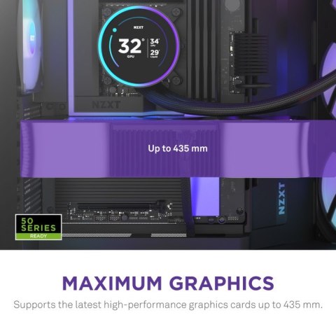 NZXT H9 Flow RGB+ Midi Tower Czarny NZXT