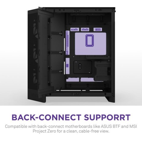 NZXT H9 Flow RGB+ Midi Tower Czarny NZXT