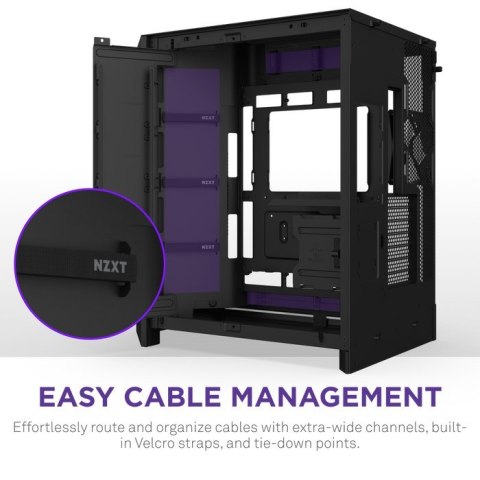 NZXT H9 Flow RGB+ Midi Tower Czarny NZXT