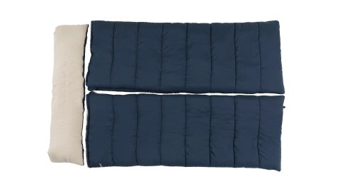 Outwell Contour Lux Double Dorosły Śpiwór prostokątny Poliester Niebieski Outwell