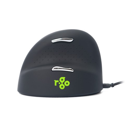 R Go Tools R-Go Pele HE ergonomisch links USB mittel juodas/silb retail No name