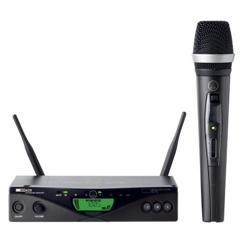AKG WMS470 D5 Vocal Set BD7-50MW - Mikrofonowy zestaw bezprzewodowy 500.1 to 530.5 MHz AKG