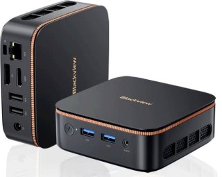 Blackview MP20 16GB SSD 512 GB Win 11 Pro - Mini PC, Czarny Blackview