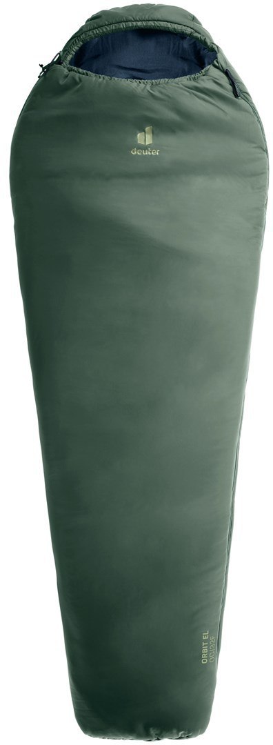 Deuter Orbit EL 0C/32F Dorosły Śpiwór typu mumia Tkanina, Polietylenosulfon (PES), Ripstop Zielony Deuter