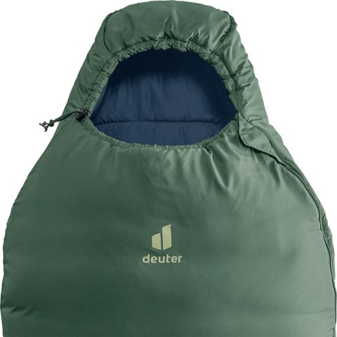 Deuter Orbit EL 0C/32F Dorosły Śpiwór typu mumia Tkanina, Polietylenosulfon (PES), Ripstop Zielony Deuter