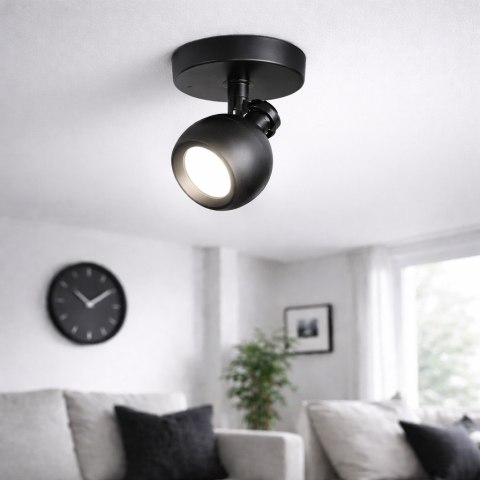 Lampa spotlight Colm 1xGU10 czarna