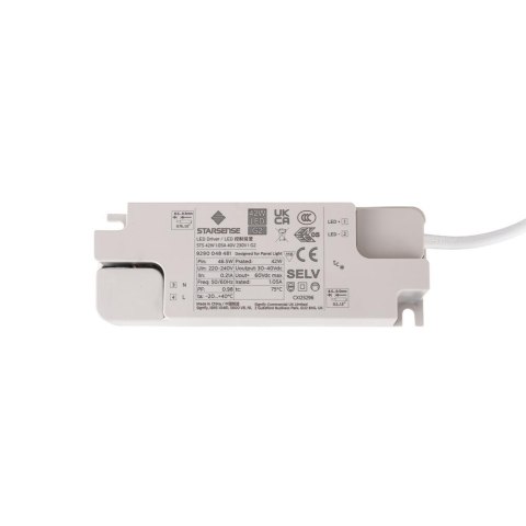 Panel LED V-TAC 40W 60x60 pmma 120Lm/W Zasilacz Starsense VT-6060 6500K 4950lm