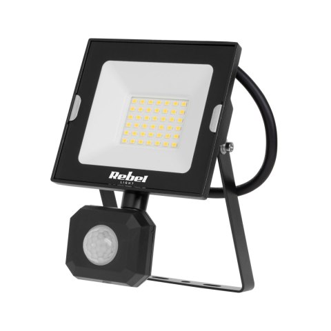 Reflektor LED naświetlacz Rebel 30W z sensorem ruchu i zmierzchu, 4000K, 230V Rebel
