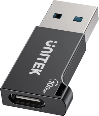 UNITEK ADAPTER USB-A - USB-C 10 GBPS M/F CZARNY UNITEK