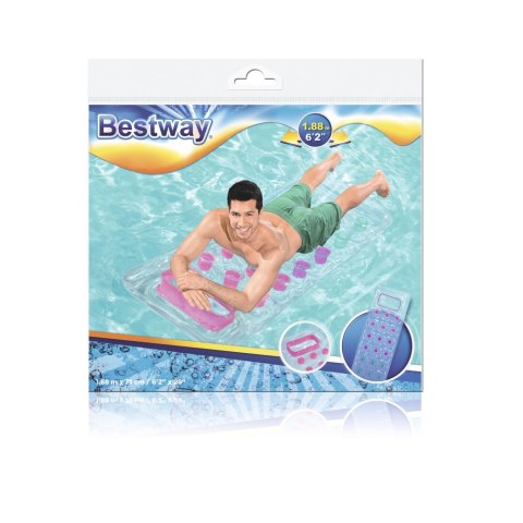 Dmuchany Materac Przezroczysty 188 x 71 cm Bestway 43040 BESTWAY