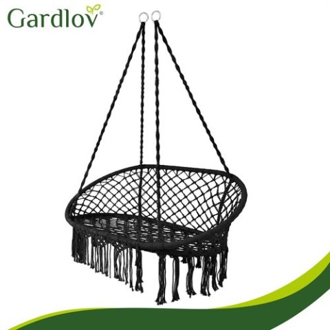 Huśtawka bocianie gniazdo podwójna czarna Gardlov GARDLOV