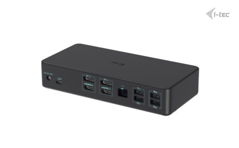 I-tec CADUAL4KDOCKPD2 stacja dokująca Przewodowa USB 3.2 Gen 1 (3.1 Gen 1) Type-C Czarny I-Tec