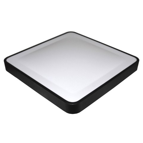 Plafon led Wilton 24W 4000K czarny 330*80 czujnik