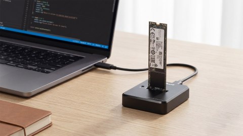 Stacja dokująca dysków NVME M2 (Mkey+ B+Mkey) USB typu C aluminiowa Rebel Rebel