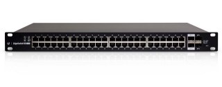 Ubiquiti ES-48-500W łącza sieciowe Zarządzany L2/L3 Gigabit Ethernet (10/100/1000) Obsługa PoE 1U Czarny UBIQUITI