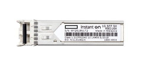 Aruba R9D16A moduł przekaźników sieciowych Swiatłowód 1000 Mbit/s SFP No name