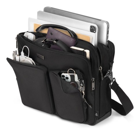 DICOTA D3250801 torba na laptop 35,6 cm (14") Aktówka Czarny Dicota