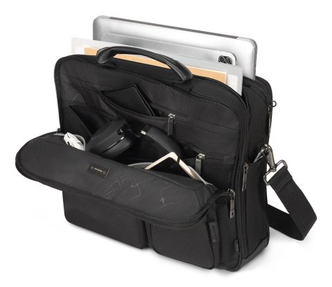 DICOTA D3250801 torba na laptop 35,6 cm (14") Aktówka Czarny Dicota