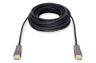 Digitus Hybrydowy kabel światłowodowy HDMI AOC, UHD 4K, 10 m DIGITUS