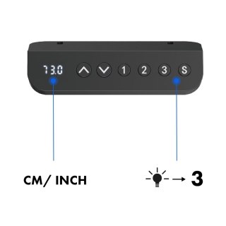 ERGO OFFICE BIURKO ELEKTRYCZNE REGULACJA MAX WYS. 1160MM, MAX - 80 KG, BEZ BLATU DO PRACY STOJĄCO SIEDZĄCEJ, BIAŁE ER-400 W Ergo office