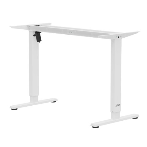 ERGO OFFICE BIURKO ELEKTRYCZNE REGULACJA MAX WYS. 1160MM, MAX - 80 KG, BEZ BLATU DO PRACY STOJĄCO SIEDZĄCEJ, BIAŁE ER-400 W Ergo office